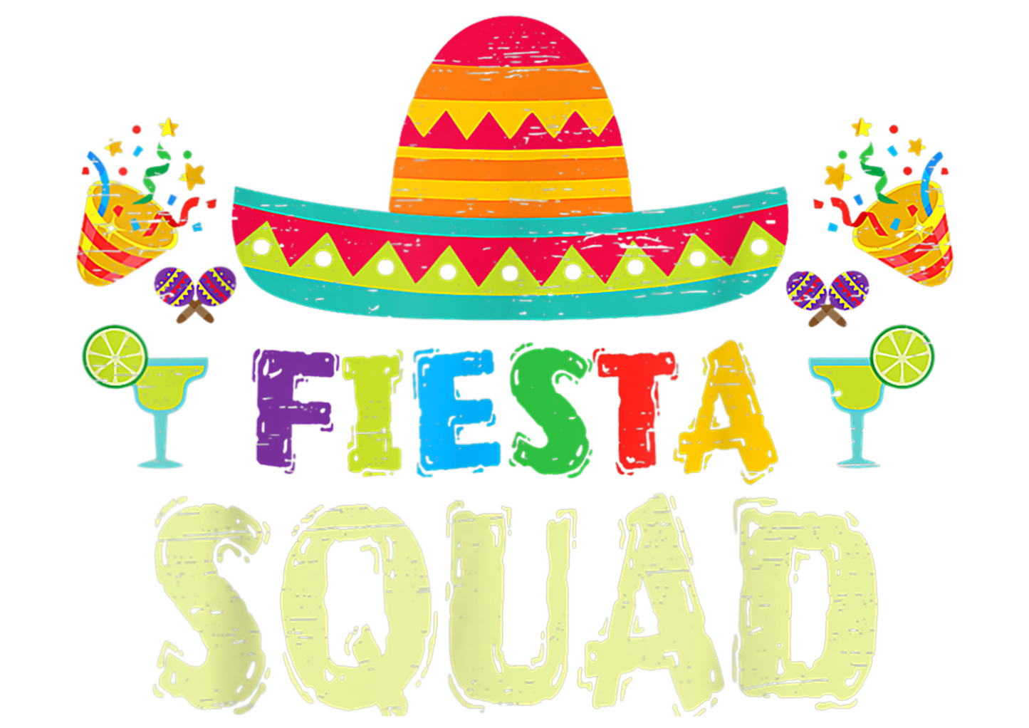 Fiesta Squad black t-shirt