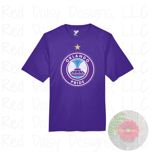 Orlando Pride Dry Fit Performance Shirt – Unisex & Women’s Cut