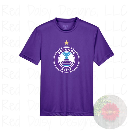 Orlando Pride YOUTH Dry Fit Performance Shirt
