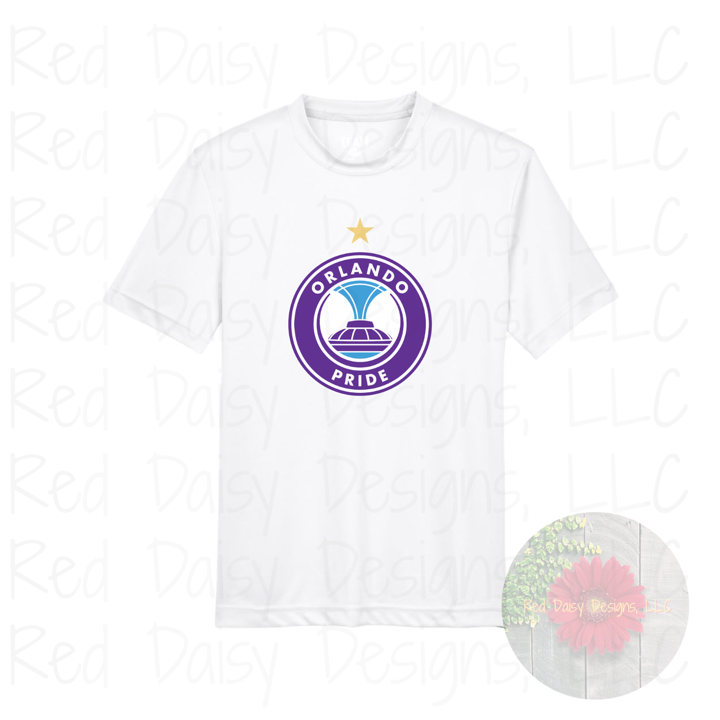 Orlando Pride YOUTH Dry Fit Performance Shirt