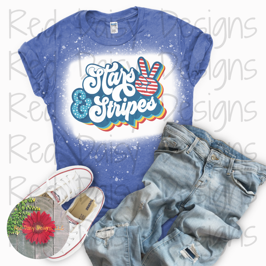 YOUTH SIZE STARS & STRIPES t-shirt