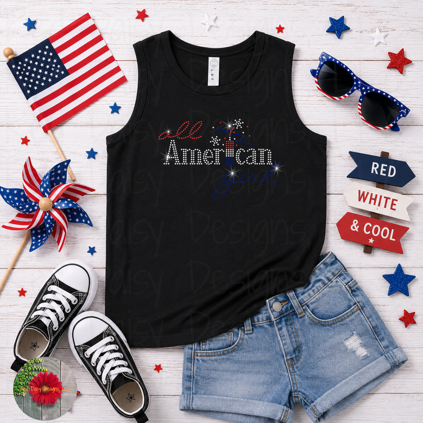 All American Girl - YOUTH sizes only!