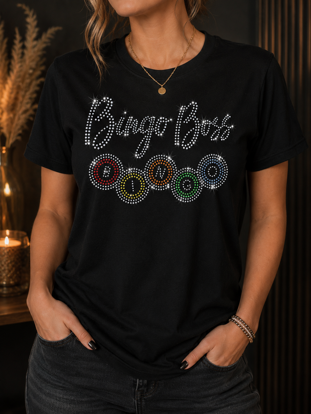 Bingo Rhinestone Shirt Collection - Click to see available options!