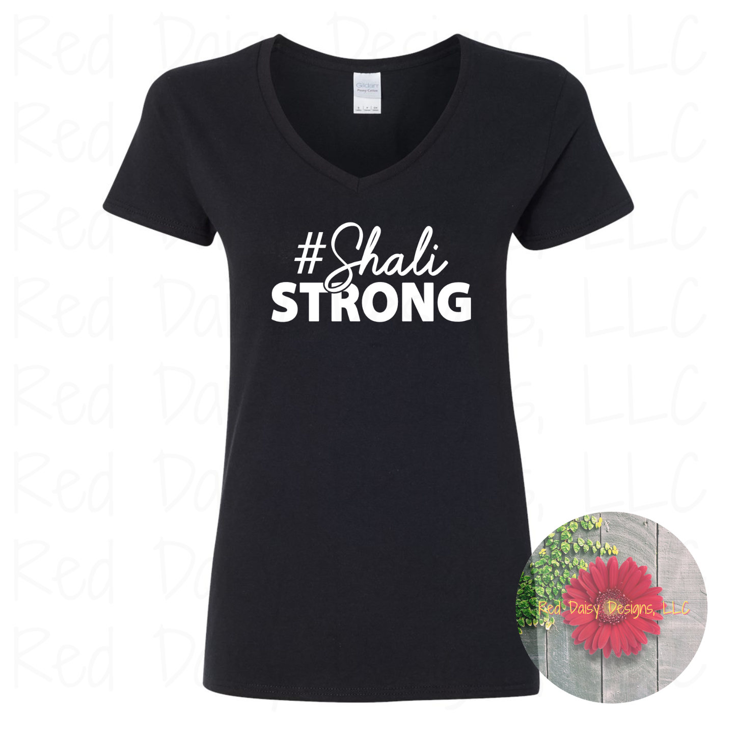 #ShaliSTRONG Women's V-Neck