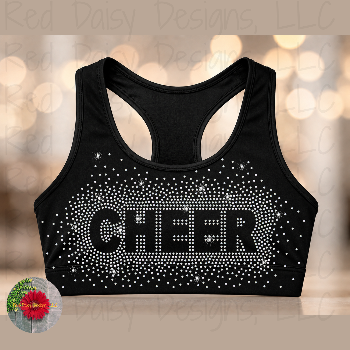 Cheer Starburst sports bra