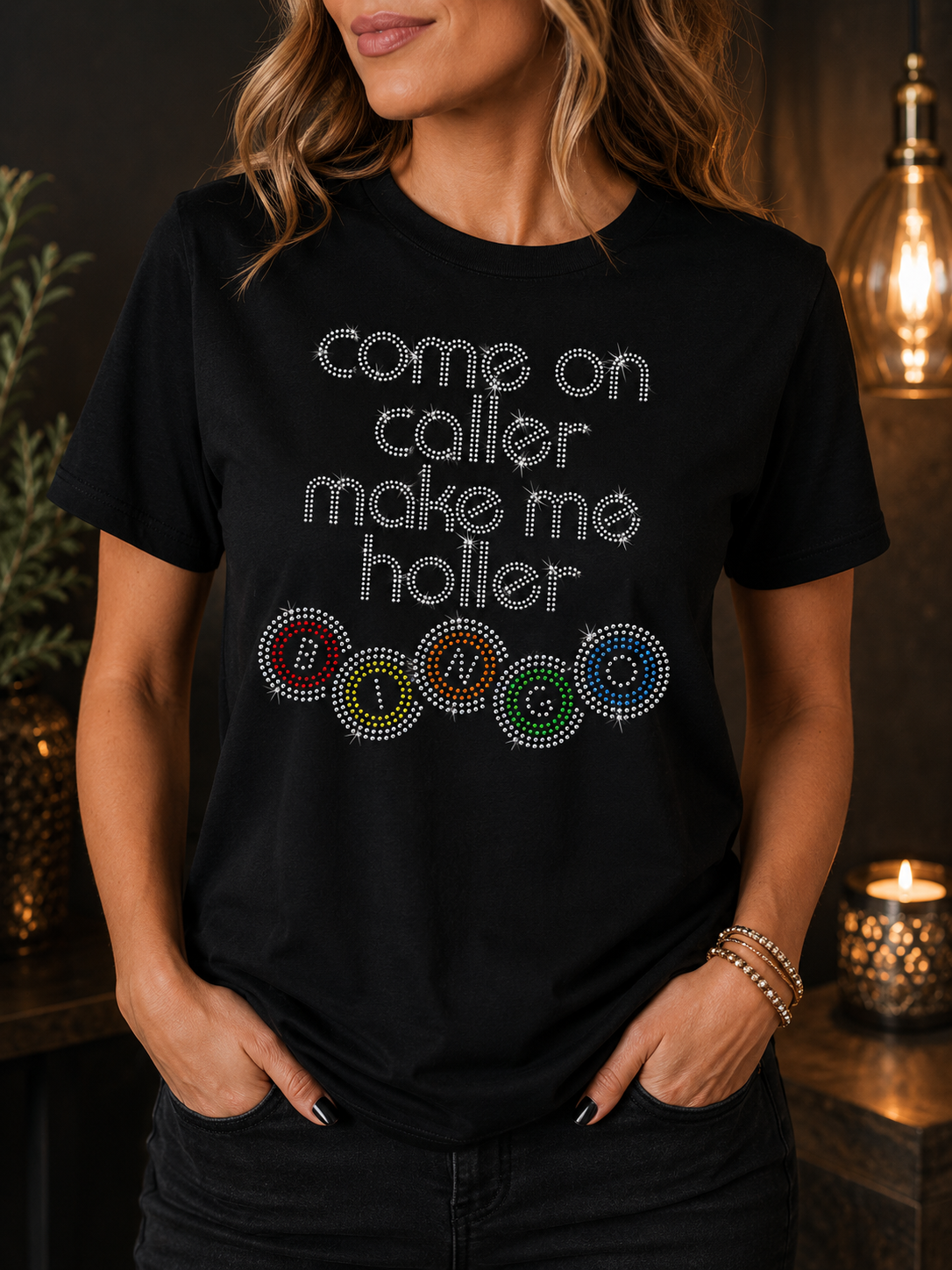 Bingo Rhinestone Shirt Collection - Click to see available options!