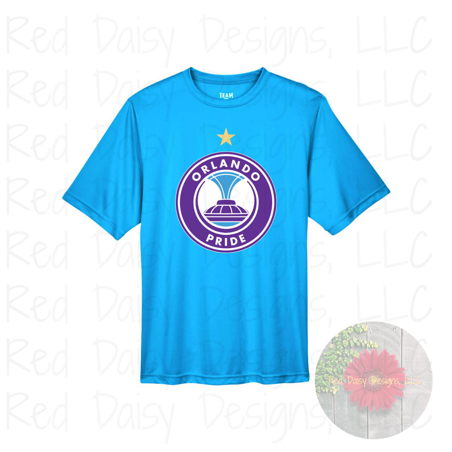 Orlando Pride Dry Fit Performance Shirt – Unisex & Women’s Cut
