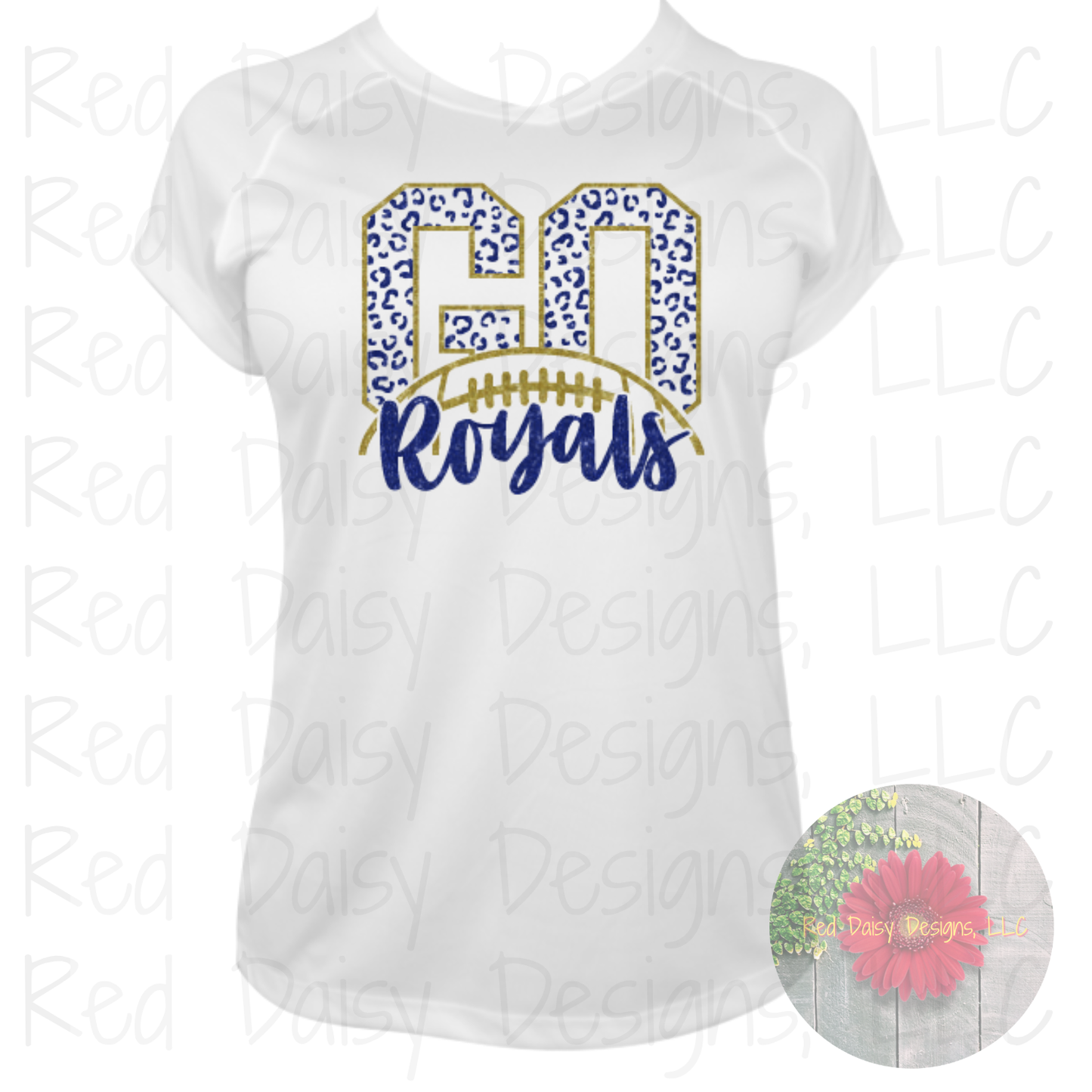 Royals with leopard print