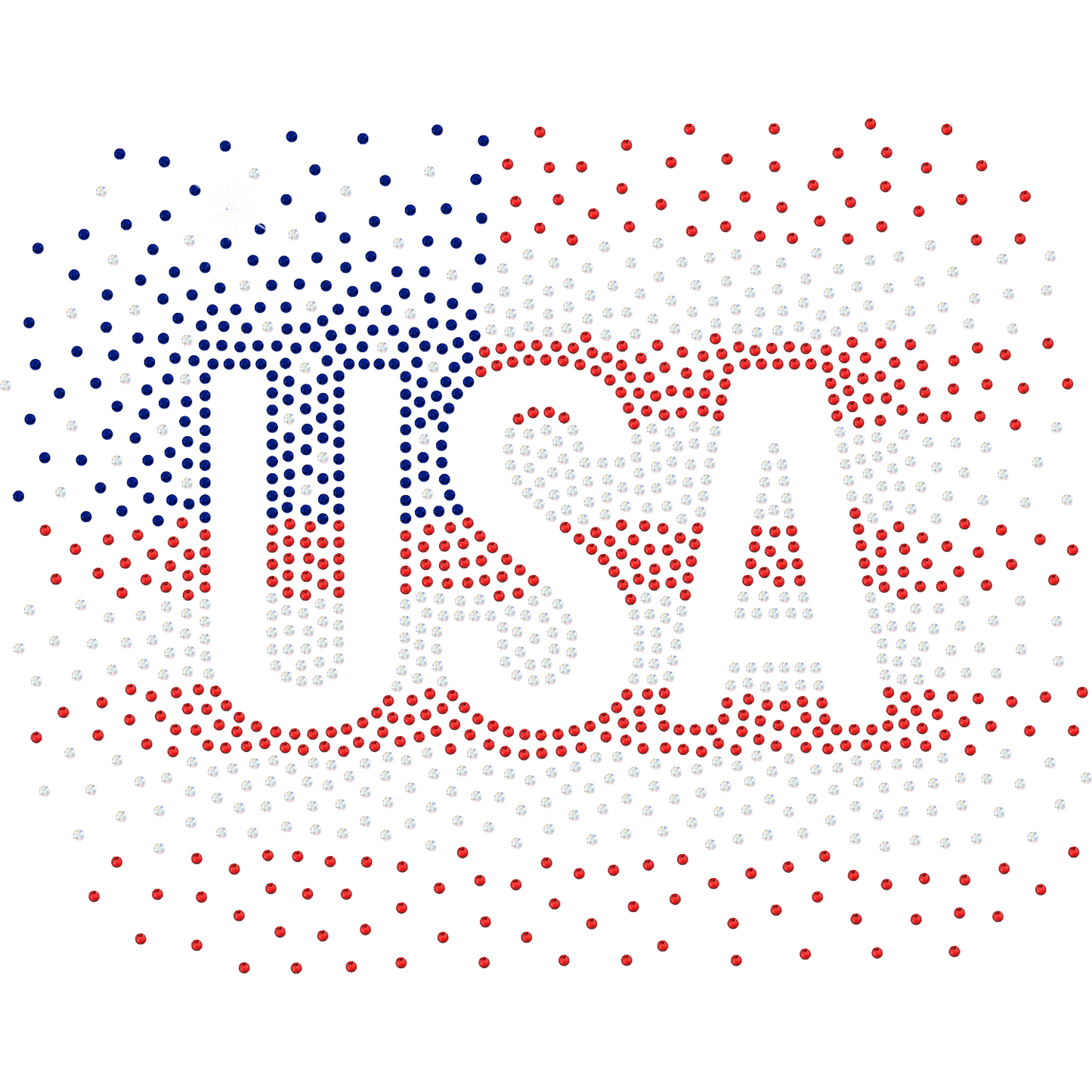 USA scatter flag