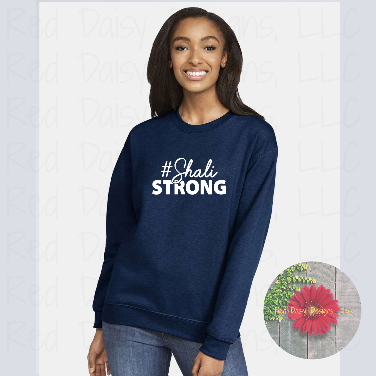 #ShaliSTRONG Crewneck sweatshirt