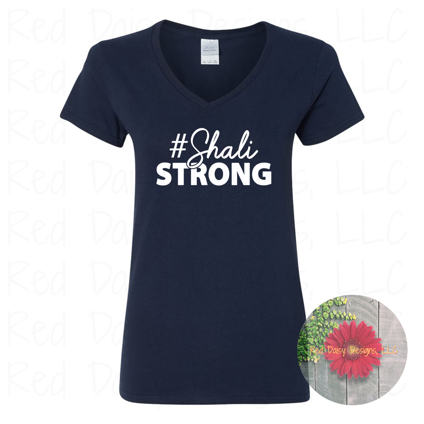 #ShaliSTRONG Women's V-Neck
