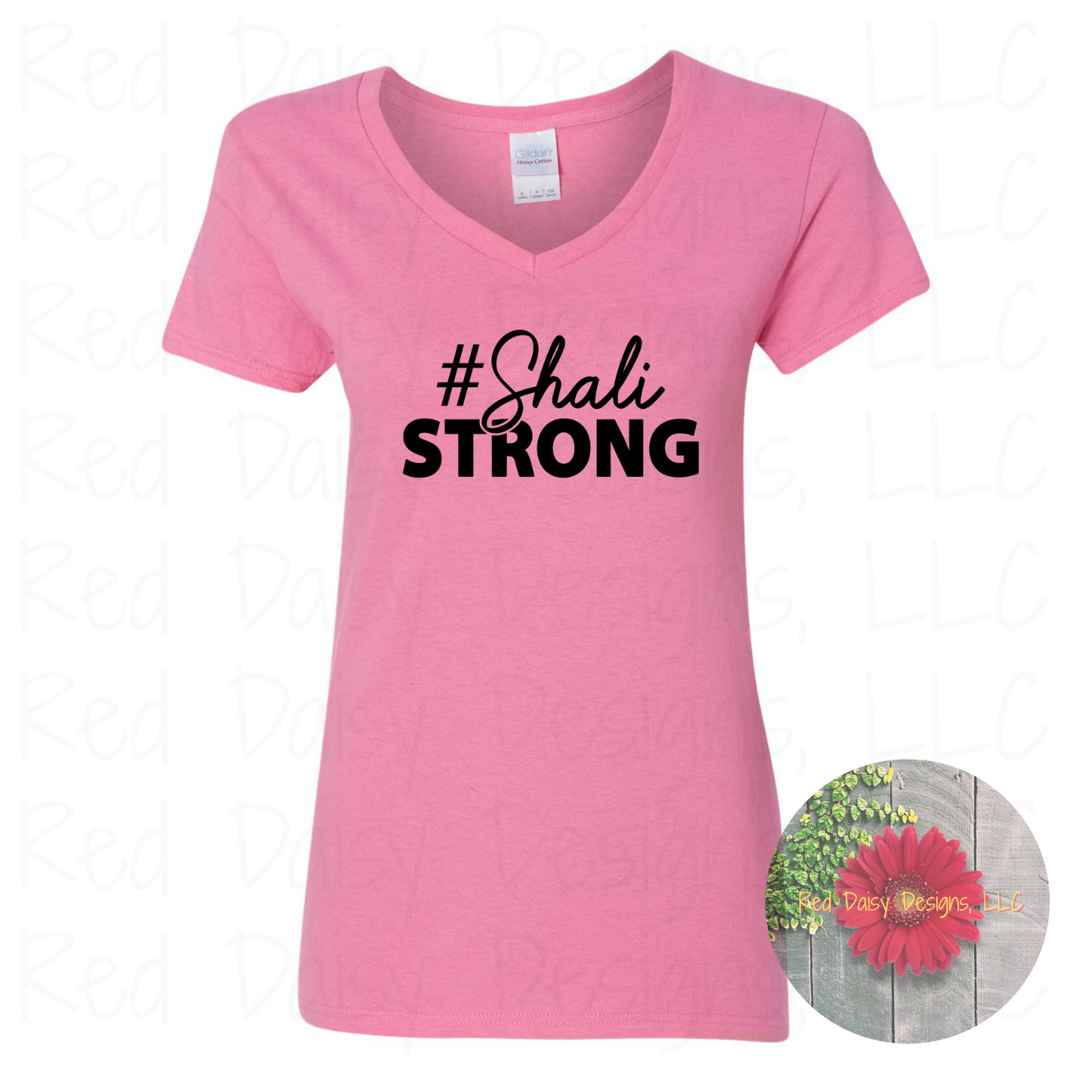 #ShaliSTRONG Women's V-Neck