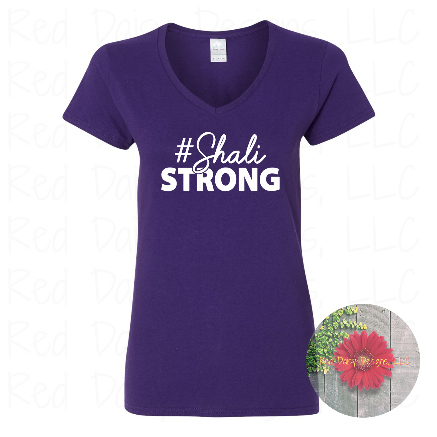 #ShaliSTRONG Women's V-Neck