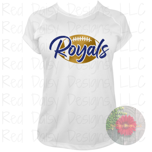 Royals with gold football