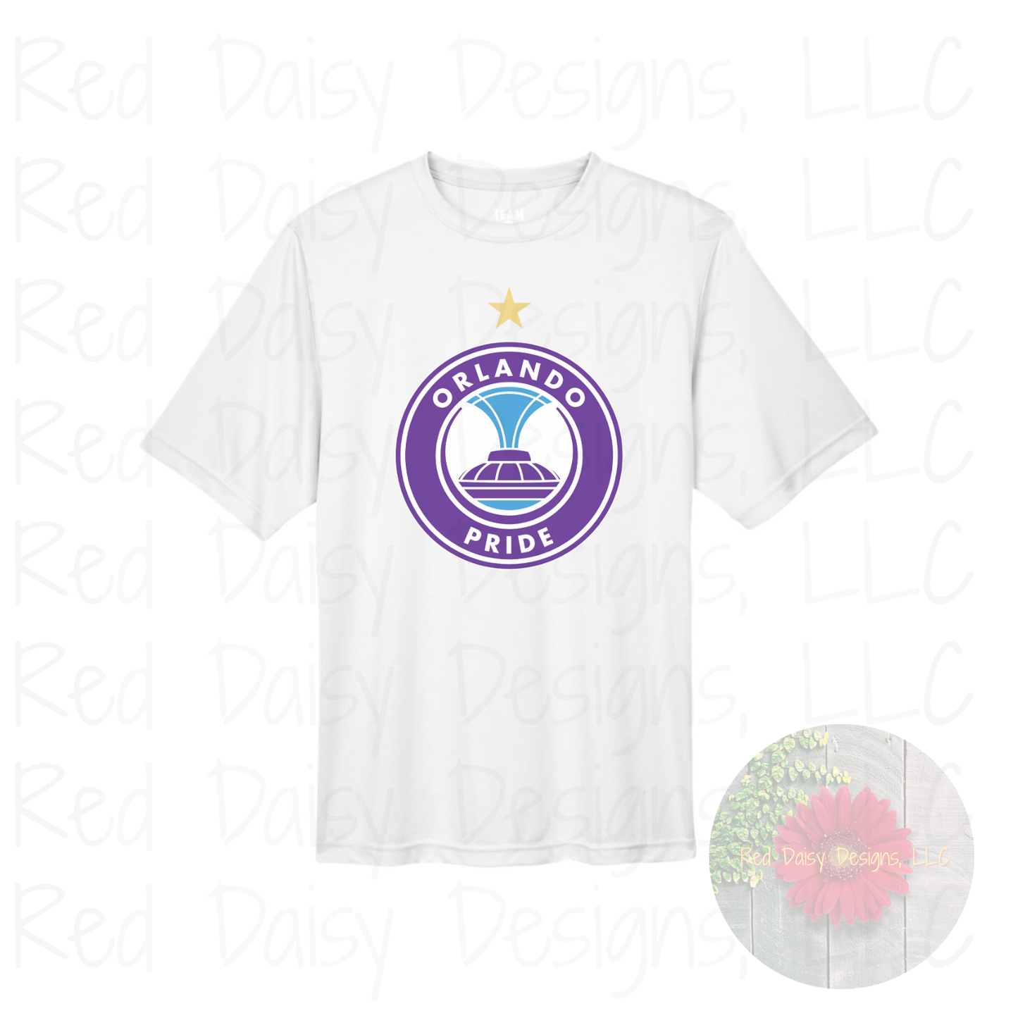Orlando Pride Dry Fit Performance Shirt – Unisex & Women’s Cut
