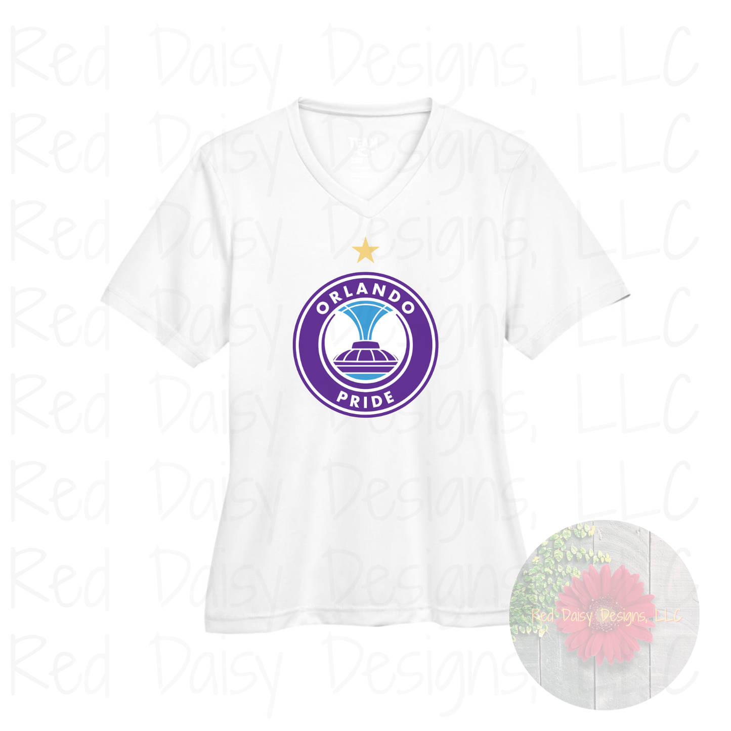 Orlando Pride Dry Fit Performance Shirt – Unisex & Women’s Cut